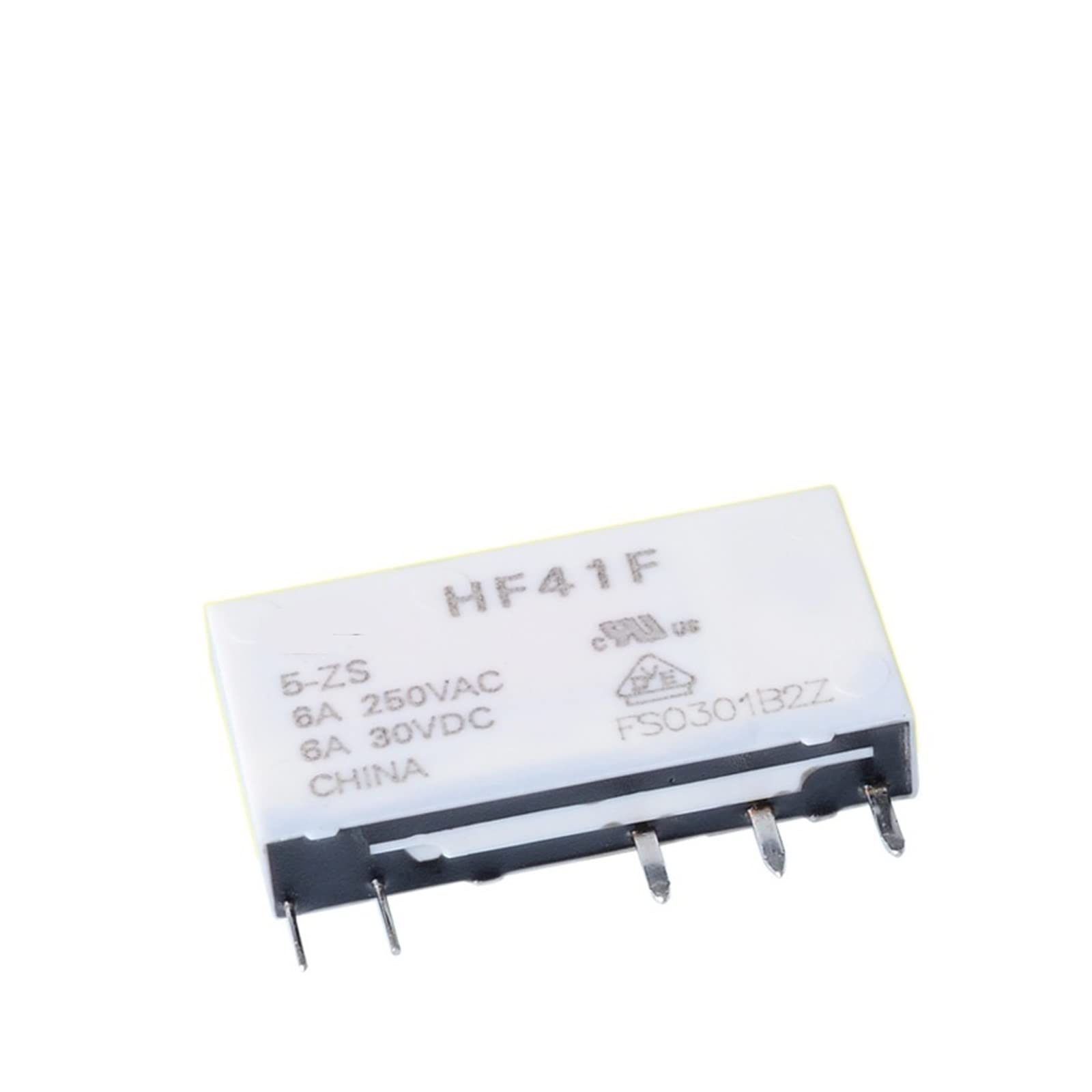 Relais HF41F-5-ZS conversion 5 pieds 6A 250VAC de puissance 5V