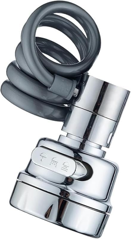 Expandable Switch Kitchen Faucet | 360° Rotating Tap Extender with Adjustable Spray | Water Saving Faucet Attachment for Kitchen Sink-image-40