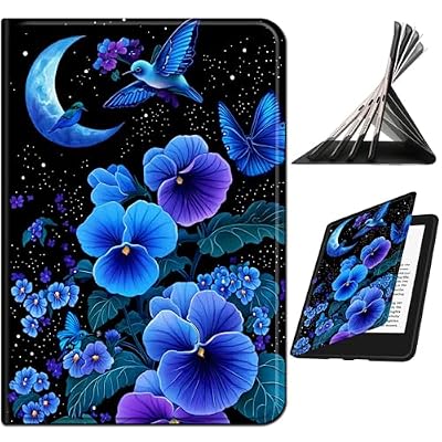RWUTYTIUL for Samsung Galaxy Tab A 8.4" 2020 (SM-T307) Case, Shockproof Smart Protective Multi-Angle Viewing Tablet Cover for Women Men with Auto Sleep/Wake, Blue Flower Bird