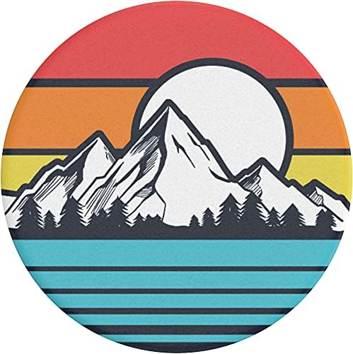 Miniatura 2 de PopSockets - Agarre para teléfono con soporte expandible, agarre adhesivo, Sunset Peaks