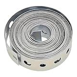 【Compatibilité】Conçu avec des trous pré-percés alternés (0,25 pouce ou 0,18 pouce), ce collier de suspension pour tuyau s'adapte à différentes tailles de tuyaux pour une installation stable.