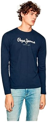 Pepe Jeans Eggo Long N Camiseta para Hombre