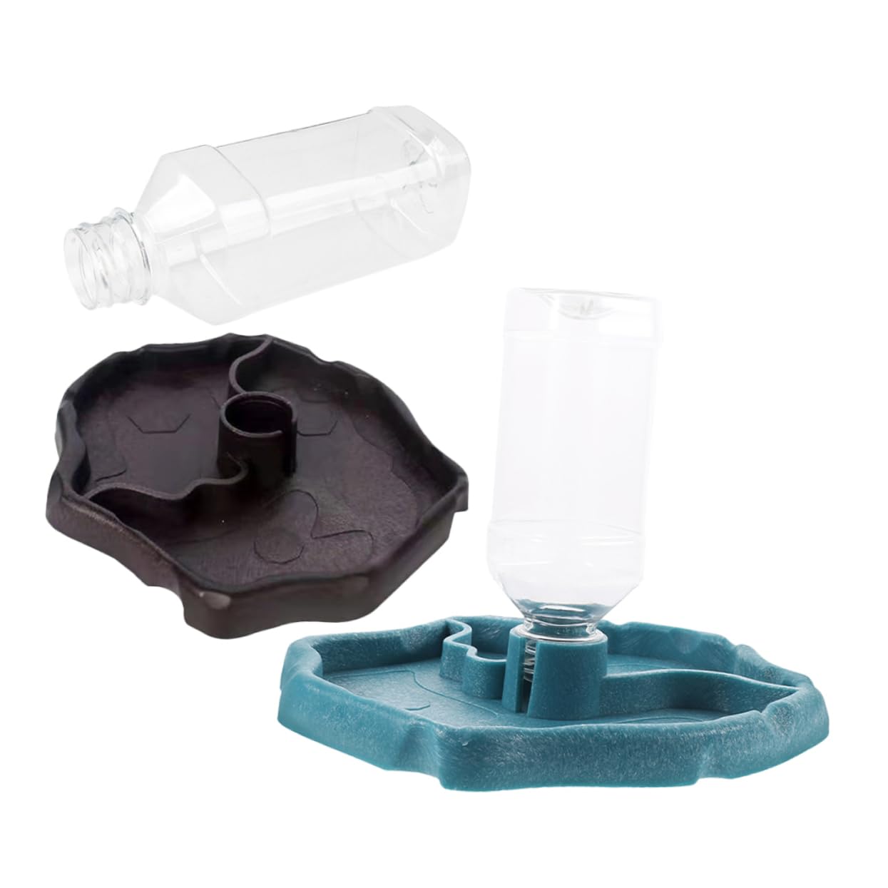 Mangeoire robuste en plastique pour reptiles SUPVOX avec abreuvoir