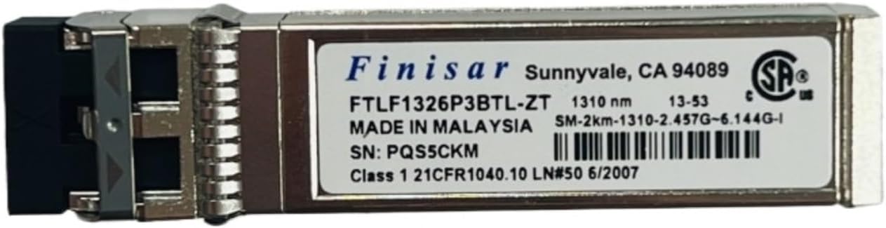 Optical Module FTLF1326P3BTL-ZT SFP+SM-2KM-1310-2.457G~6.144GI