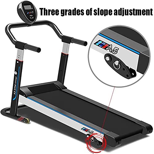 Image of Folding Treadmil Mechanical Treadmill Walking Jogging Machine Folding Shock Running Home Gym Workout Fitness Under Desk Treadmills 160kg
