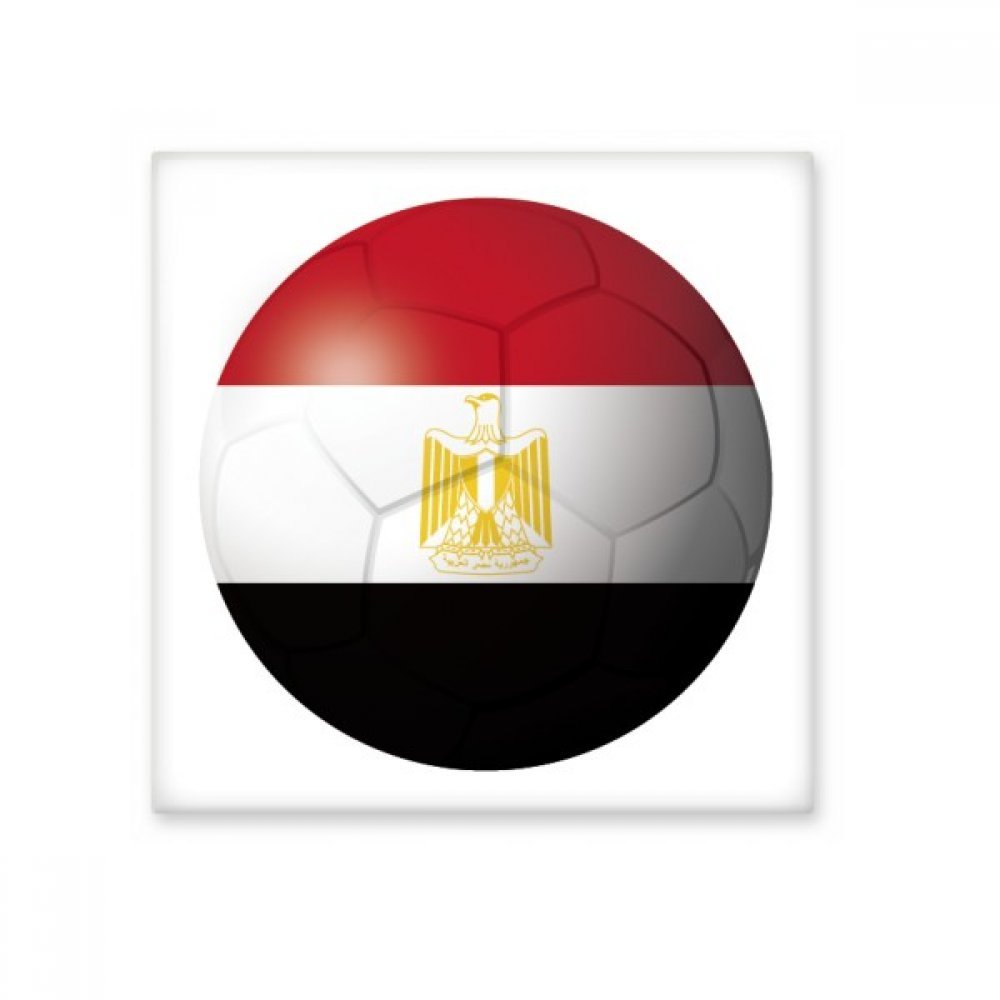 Drapeau Égypte soccer carreau céramique brillant pour mur de cuisine