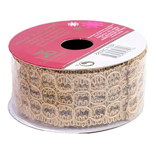 Ruban rustique 2,70 x 8 mm pour décoration de table et ateliers créatifs