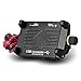 Rydonair Motorcycle Phone Mount with USB Charger Socket Power Outlet 5V/2.5A | Aluminum Motorcycle Handlebar Mount Compatible with Iphone X, 8 Plus, 8, 7 Plus, 7,6s, 6, Samsung Galaxy Note,etc (BLACK)