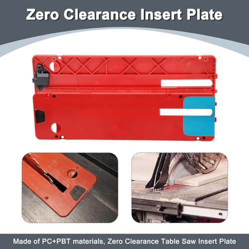 Thaekuns STZ6307 Zero Clearance Table Saw Insert Plate for SKIL Table Saw TS6307-00