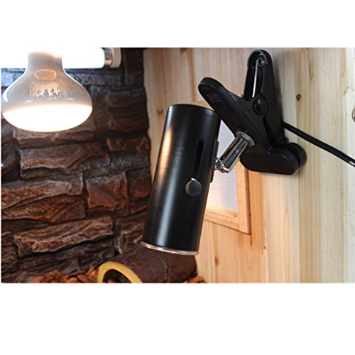 Gazechimp Aquarium Reptil Licht Grundhalter Lampen Fassung Adapter Infrarot Strahler Keramik-8