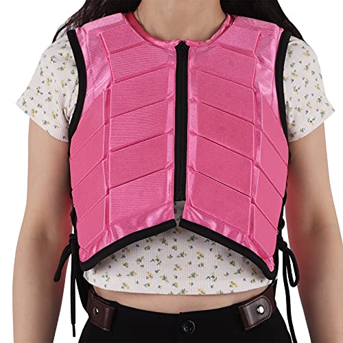 Yctze Gilet d'équitation pour Enfants, équipement de Protection d'équitation rembourré en...