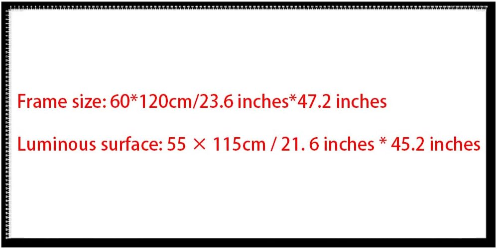 Light Box A0 Super Thin Led Drawing Copy Tracing Tracking Light Dimmable Led Tracing for Drawing,with Ruler Artist Diamond Lamp Pad Lightbox Drawing,