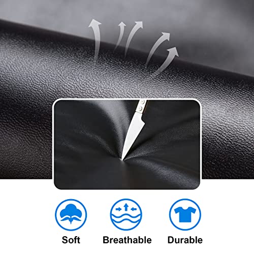 Motorcycle Leather Chaps/Pants For Men Biker Riding Cowboy Chaps Black Multi-Pocket Split Soft Leather Pants (As1, Numeric, Numeric_32, Regular, Regular, Black) #TOP2