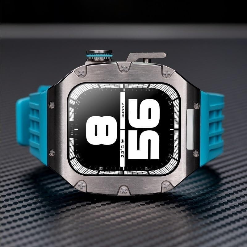 Kit modification RM Apple Watch en titane de luxe par SCHIK