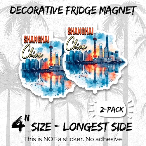 Imanes decorativos de vinilo 4 pulgadas 2-pack miniatura 2