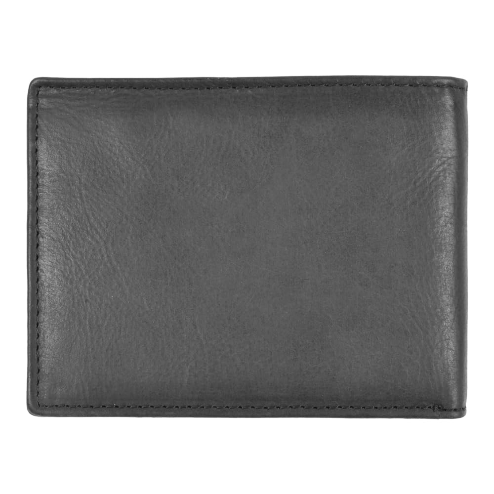 Juventus 133211, Accessori Portafogli da Viaggio Unisex-Adulto, Nero, 12,5x9,5x2 cm