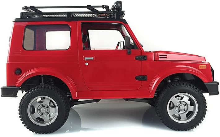 Painted 1/6 RC Capo Crawler Off-Road RC Car SIXER1 Samurai Jimny Car I6S Radio Roof Rack Light