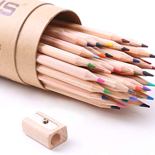 Crayons de couleur nomades en tube carton recyclé pour dessin eco-responsable