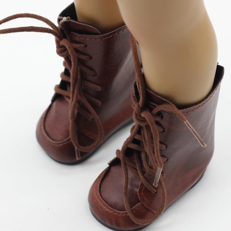 Par De Botas Mini Para Muñecas – Zapatos De Moda En Miniatura, Accesorios Para Casas De Muñecas Y Regalos Para Niñas