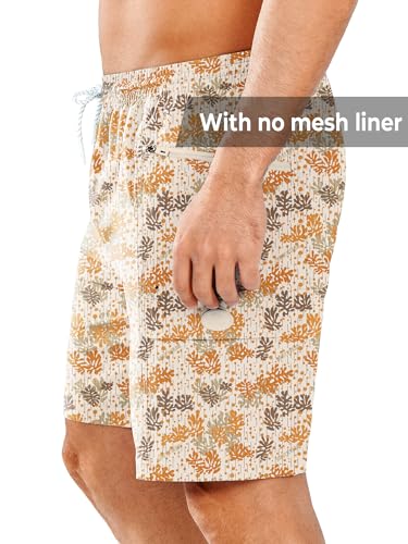 NORTHYARD Mens Swim Trunks Board Shorts 9 Inch Bathing Suit Swimwear Quick Dry Beach Short with Zipper Pocket - No Mesh Liner2
