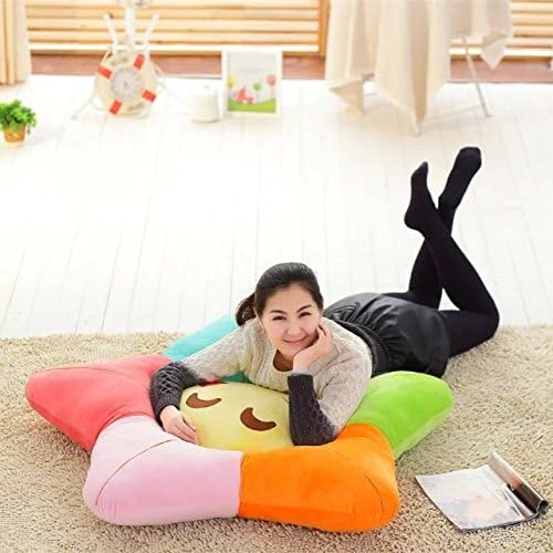 ZiDeTang Girls Floor Pillow Bed as Reading Nook Cushion Decorative and Soft Gifts (Large 43“ Diameter, D)