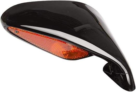 KiWAV Motorcycle Mirrors Street Legal E-Mark Certified FA46 Turn Signal compatible for MV Agusta F4 Right Hand, OEM Spec
