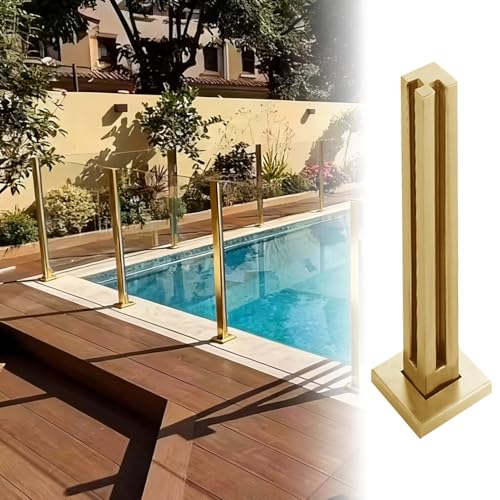 Poteau de clôture de piscine en acier inoxydable d'angle extérieur