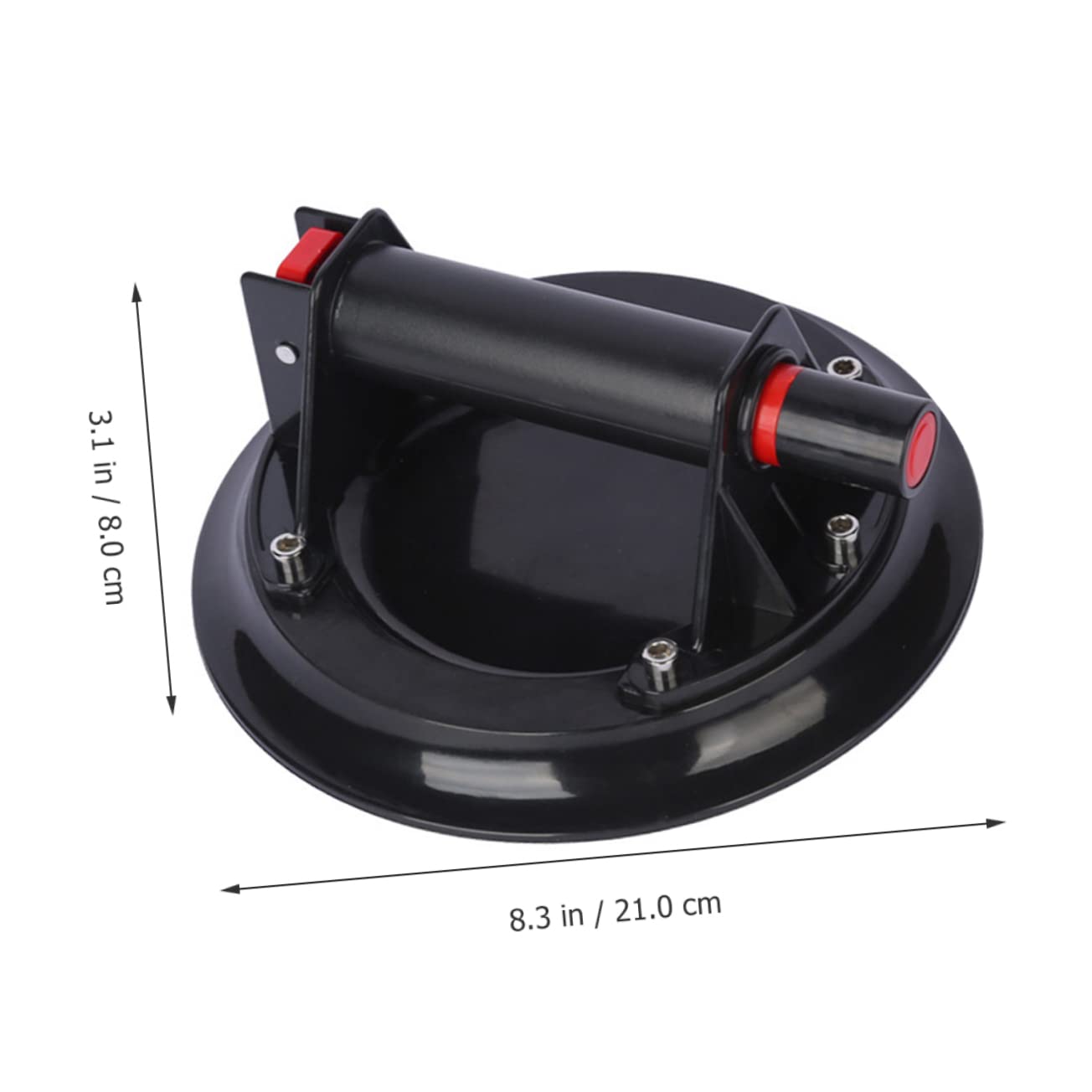 Alipis Heavy Duty Suction Cup Vacuum Lifter Glass Tile Panel Lifter Load Capacity Ergonomic Handle for Smooth Surfaces for Industrial and Home Use