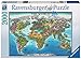 Ravensburger World Map 2000 Piece Jigsaw Puzzle for Adults – Softclick Technology Means Pieces Fit Together Perfectly