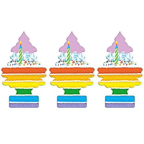 LITTLE TREES Air Freshener Tree LTZ085 Celebrate Fragrance for Car Home Boat Caravan - Triple Pack