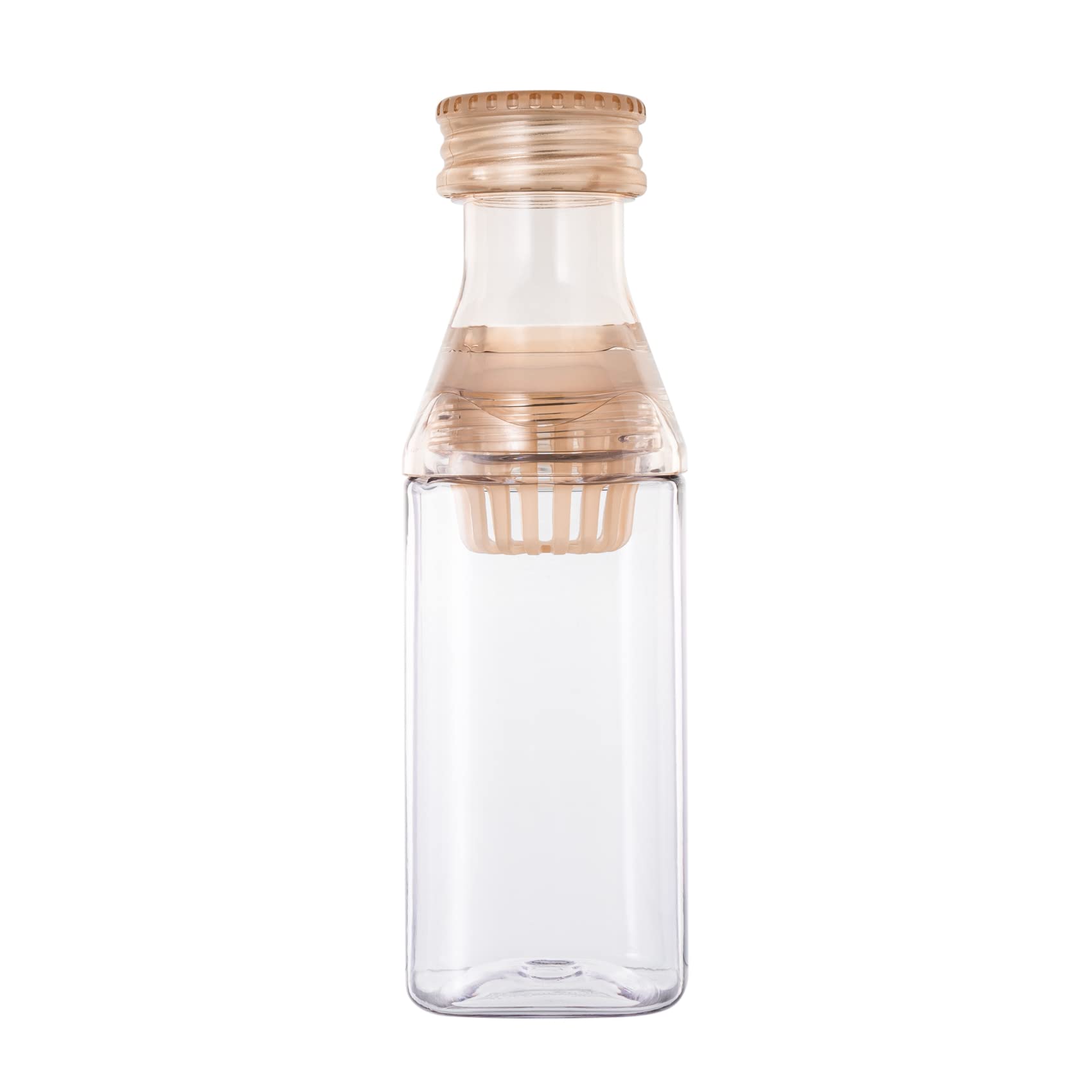 NewTalent 21oz Fruit Infuser Water Bottle,BPA Free Flavored Water Bottle with Fruit Infuser (orange)