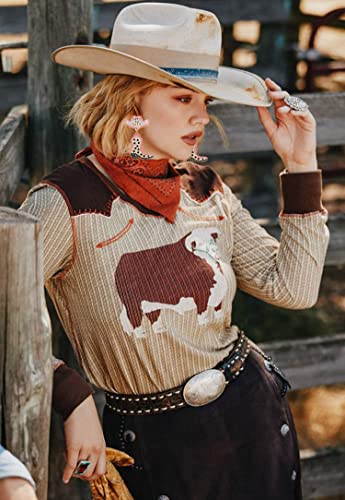 Western Earrings Sparkle Rhinestone Beaded Star Cowgirl Boot Earrings Western Country Concert Outfit Let's Go Girls Cowboy Hat Boots Drop Dangle Earrings For Women Girls Nashville Rodeo Bachelorette Party Jewelry Gifts (Hot Pink Cowgirl Boot Hat Earring) #TOP4