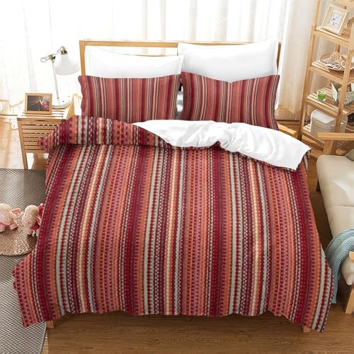 Housse de couette 135x200 microfibre hypoallergénique lit simple enfant adulte