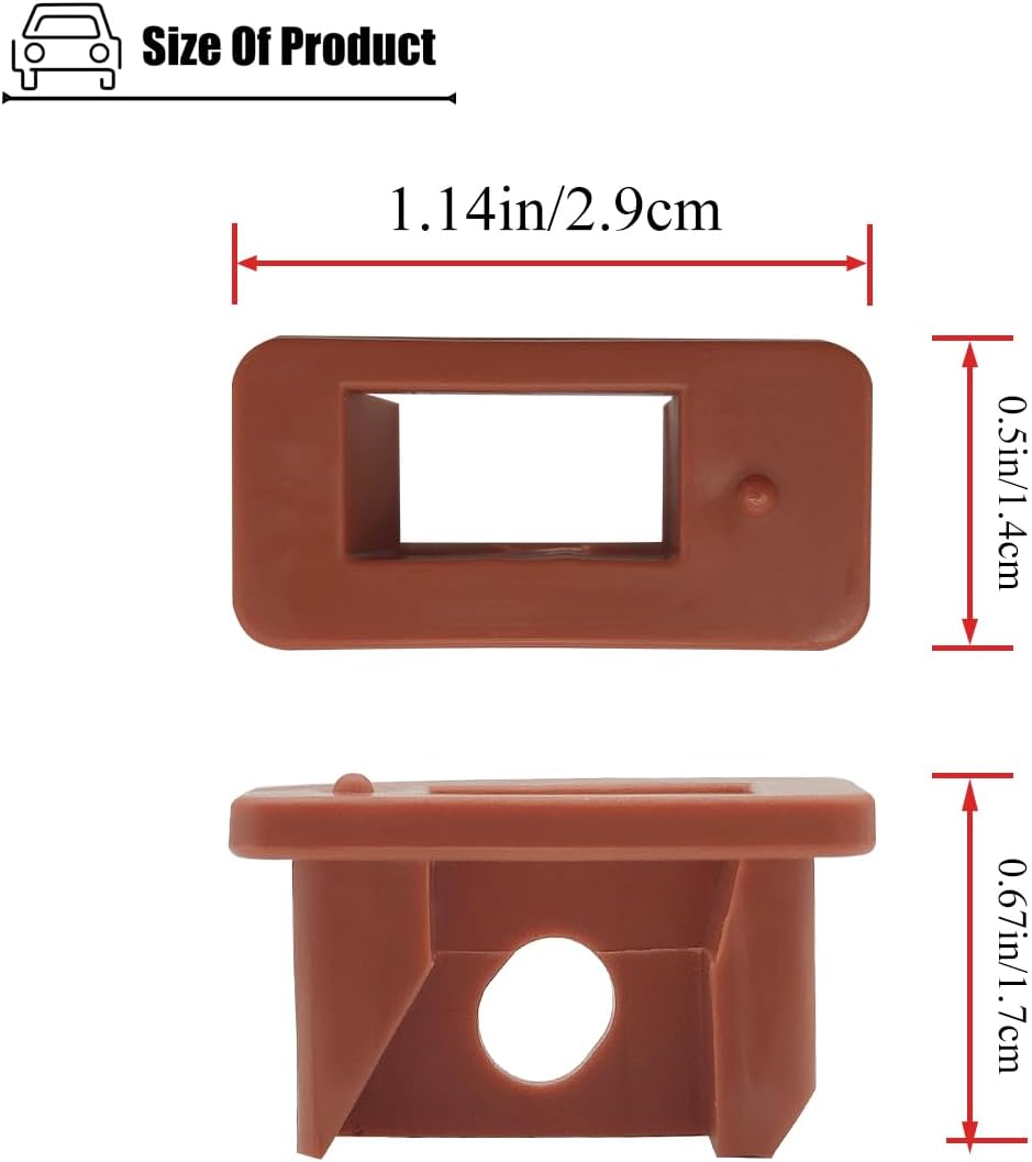 2PCS Automatic Transmission Shift Lever Bushings Compatible with Ford F150 F250 F350 F450 F550 Explorer Ranger 1992-2011, for 3L3Z7C130AA