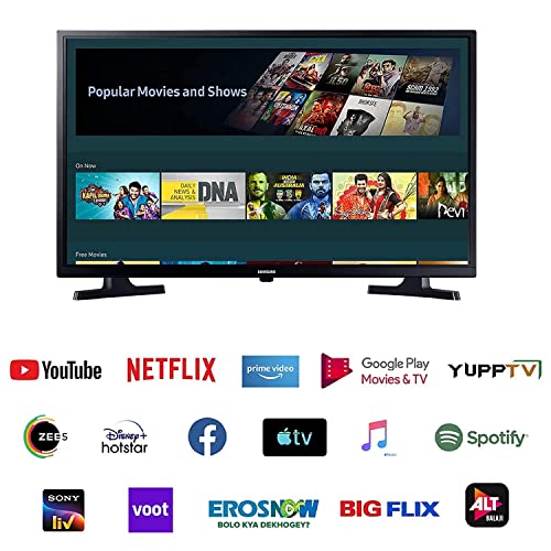 Image of Samsung 80 cm (32 Inches) Wondertainment Series HD Ready LED Smart TV UA32T4340AKXXL (Glossy Black)