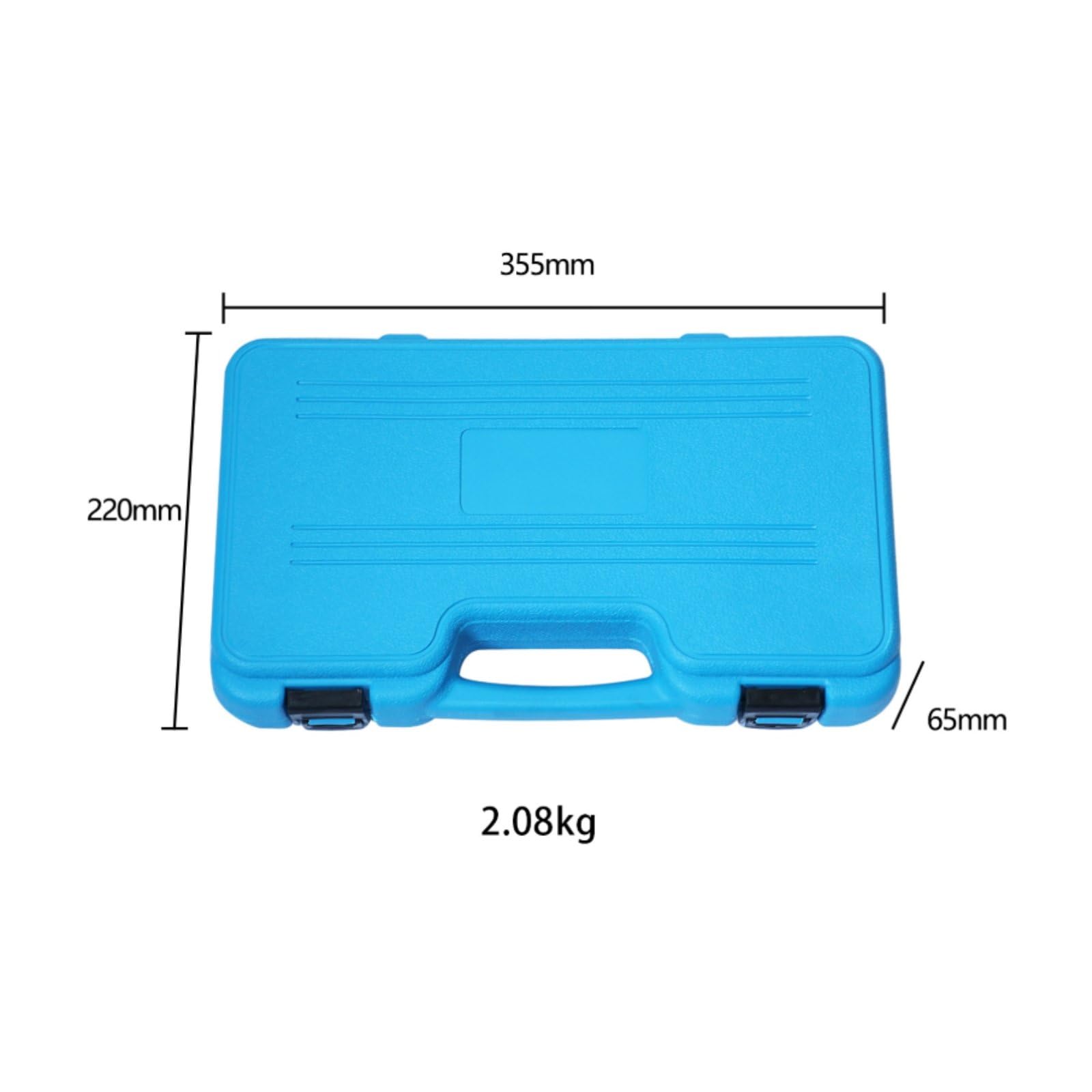 Dispositivo di Temporizzazione Motore Kit Attrezzi Catena Distribuzione Blocca Albero a Tenditore Puleggia Allineamento in Acciaio Temprato Adatto per Officine E Manutenzione Auto Fai da Te