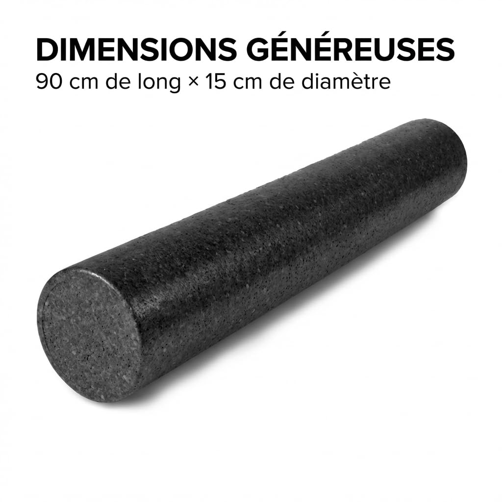 Oliver Rullo Massaggiante Muscolare Foam Roller per Fascia Fitness Pilates Yoga e Recupero Sportivo