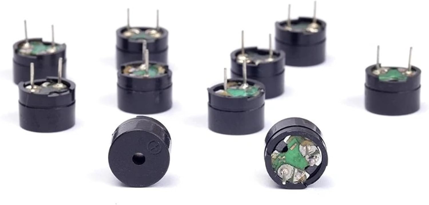 20PCS Passive Buzzer AC 12MM*8.5MM 16 ohm 3V 5V 9V 12V Mini Piezo Buzzer 12085 for DIY Electronics