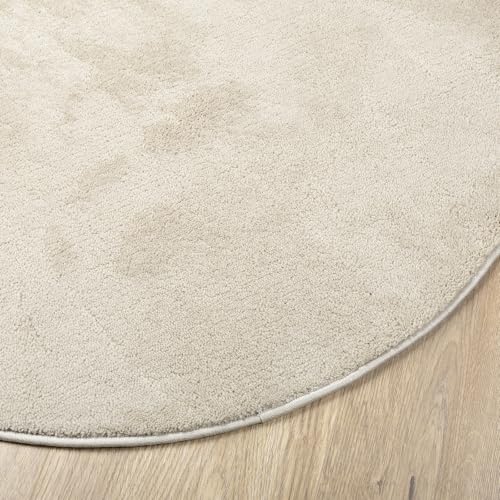 Tapis facile d'entretien antidérapant beige pour éviter les glissades - 6