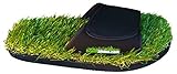 Grass Slides shoes are made from real turf, slippers, sandals, flip flops, slips. (M (8-9))