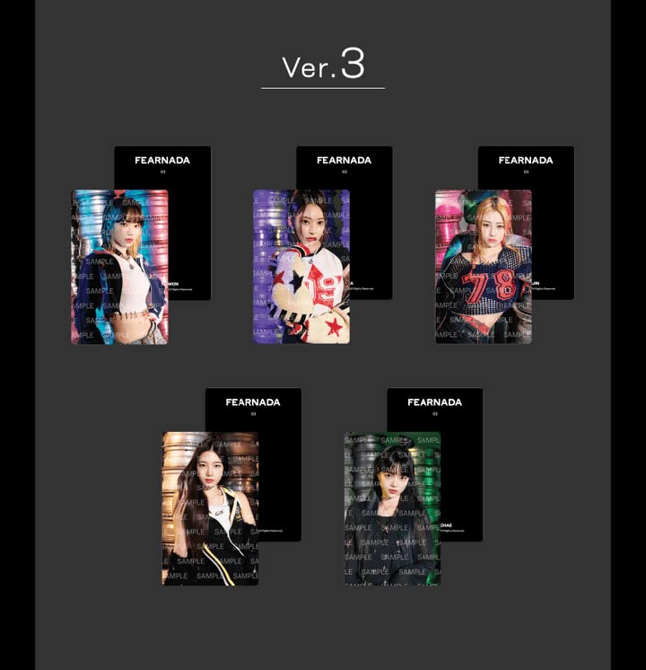 Amazon.co.jp: 公式グッズ LE SSERAFIM PHOTO CARD SET[FEARNADA