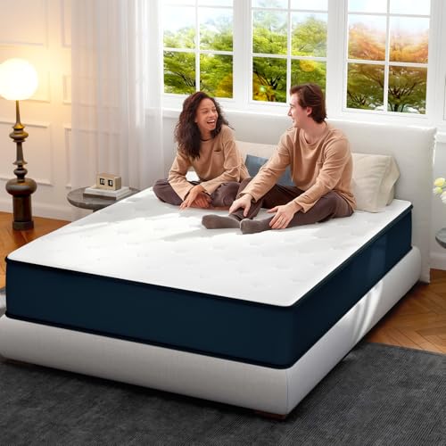 Opiniones de Venta de colchones matrimoniales los mejores 5. 48 YOMYM Colchón Matrimonial Memory Foam,Colchones Matrimoniales Suavidad Media,Colchón Matrimoniales en Caja,Muelles Embolsados,Estructura de 5 Capas,Soporte Estable,Alivio de...