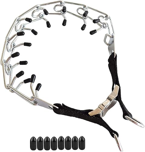 Love Dream Collar de entrenamiento para perros con hebilla de liberación rápida, collar de pellizco para perro con consejos de comodidad para perros