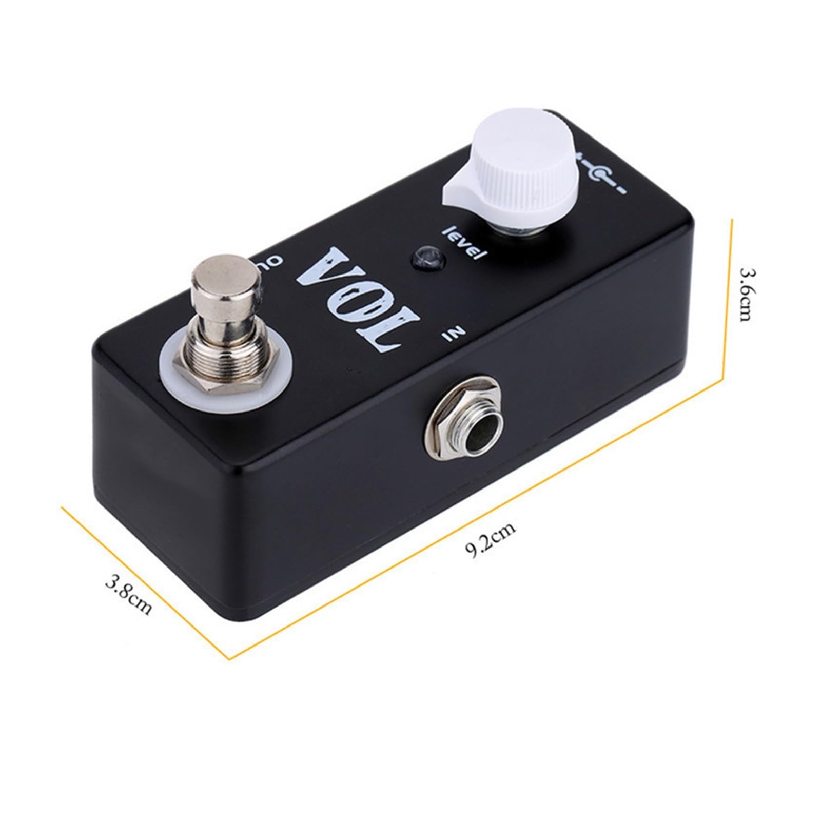 Efekty Do Gitary Elektrycznej Mini Pedał Efektów Professional Performance Instrument Bk Accessories