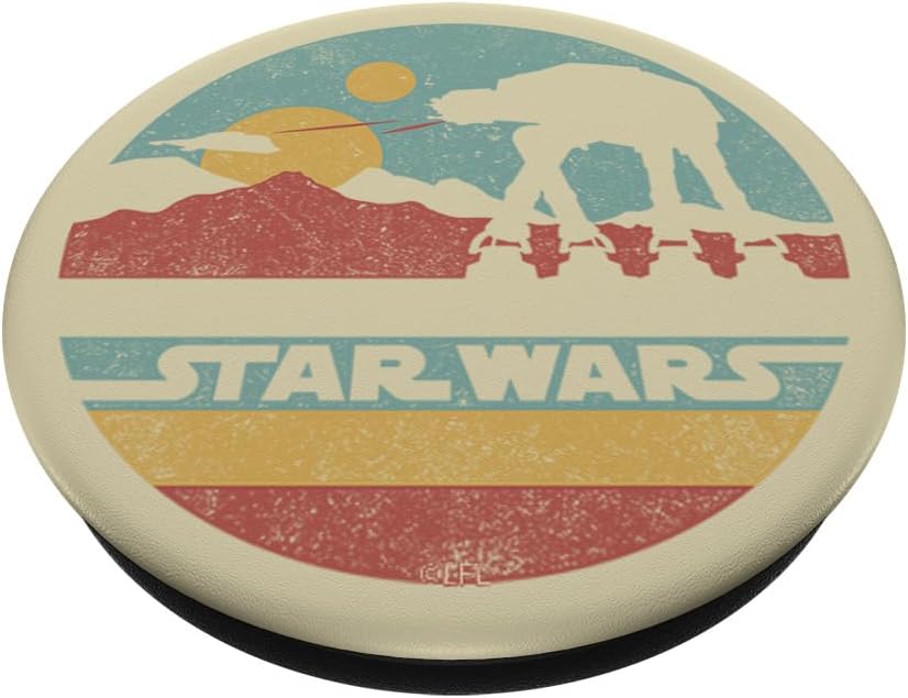 Star Wars AT-AT Retro Mountain Range PopSockets Adhesive PopGrip - Image 2