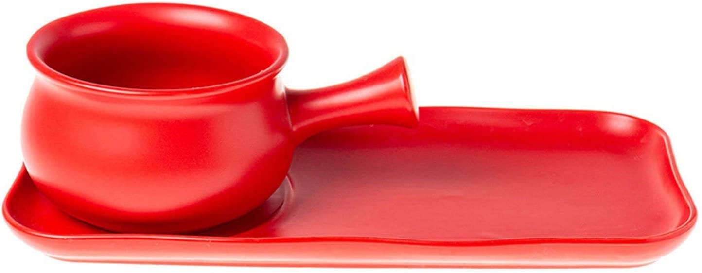 Miska na płatki, miska na zupę, miska na herbatę, francuska miska na zupę cebulową z uchwytem na śniadanie, ceramiczne miski śniadaniowe i zestaw talerzy do płatków owsianych deser owocowy kanapka śni