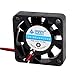 Ruilogod DC 12V 9 Flabellums bezszczotkowy Computer Case CPU Wentylator Cooler 4x4x1cm
