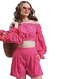 Abito a due pezzi KETCH Vestito da donna Playwear, rosa, S