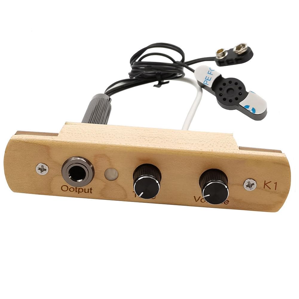 Cajon Box Drum Preamp/pickup strumento musicale pickup microfono sistema di pickup elettronico strumenti a percussione parti