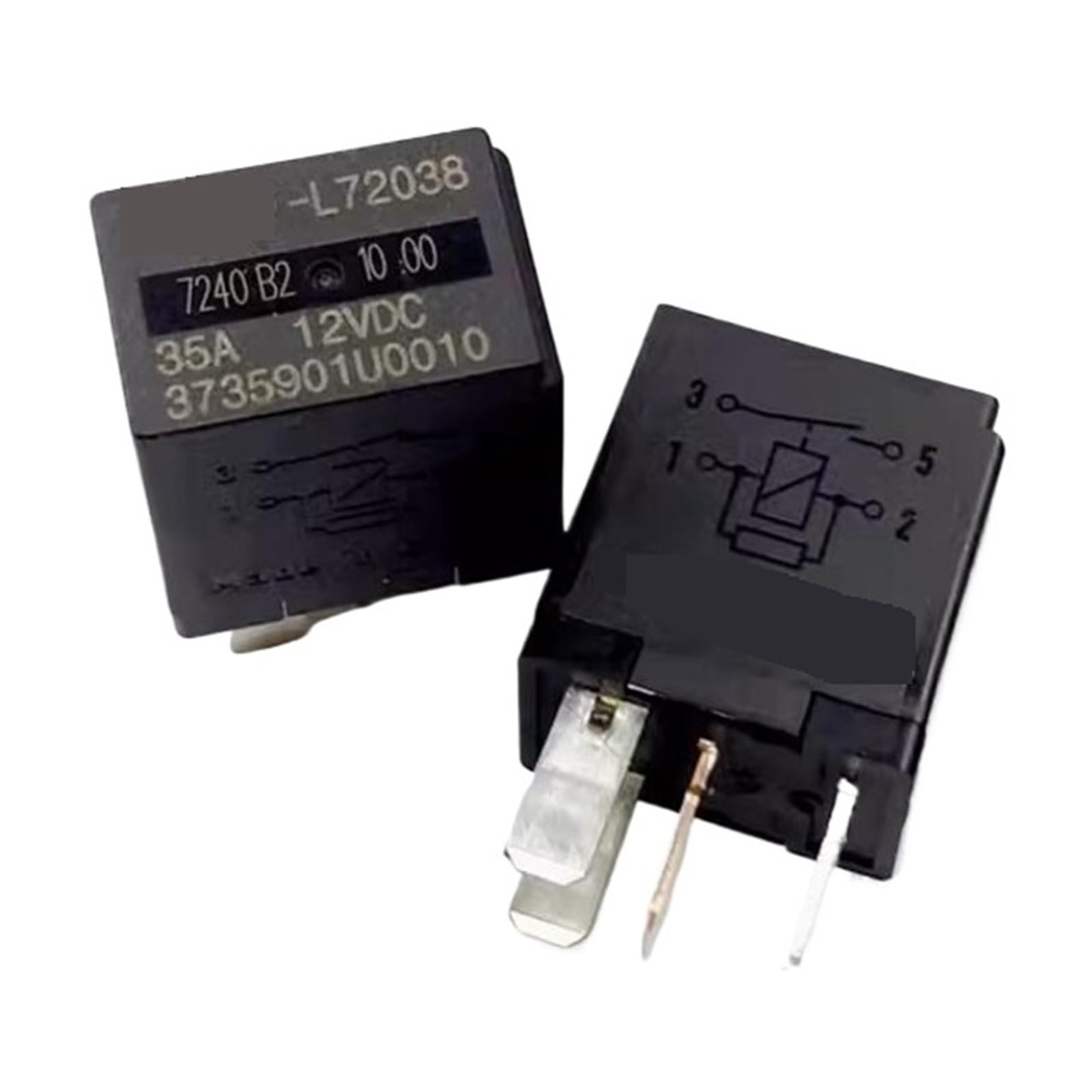 Relais 12V 35A 4PIN JACL72038 L72038 3735901U0010 de rechange automobile